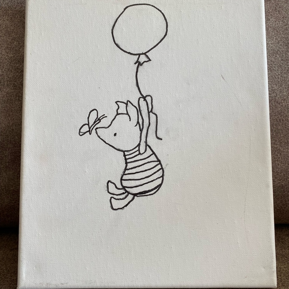 Winnie the Pooh canvas